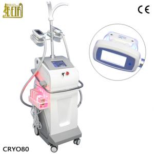 5 In 1 Fat Freezing Cryolipolysis Equipment With Lipolaser Cavitation and RF Handle