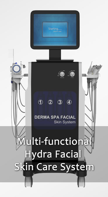 Hydrodermabrasion and microdermabrasion machine