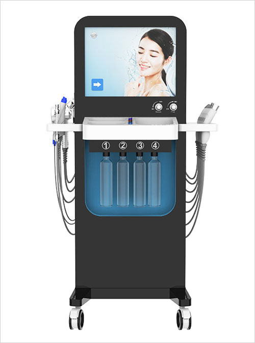 Hydrodermabrasion and microdermabrasion machine